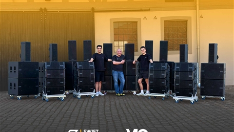 Swift Eventtechnik stellt Beschallung komplett auf die VIO-Serie um