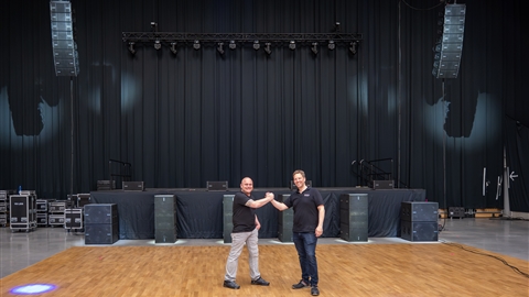 MABO Eventtechnik mit dBTechnologies VIO in der EmslandArena.