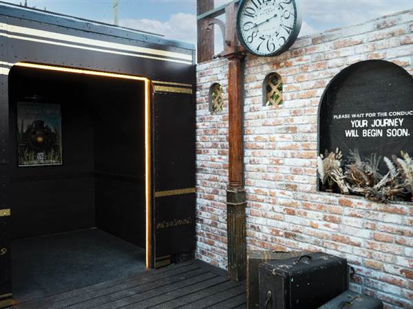 Tequila Town Train Entry