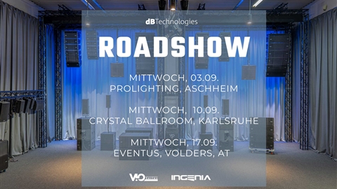 dBTechnologies Roadshow