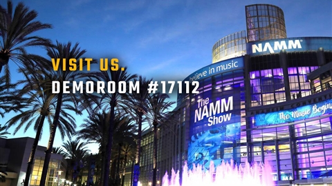 VISIT US @NAMM SHOW 2026